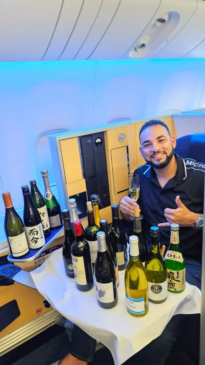 Degustação premium nas alturas